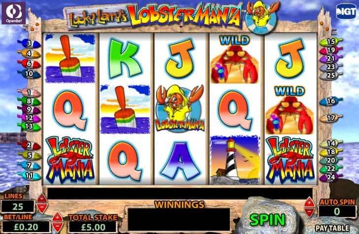 Lucky Larrys Lobstermania ss
